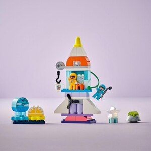 LEGO DUPLO: Aventura cu naveta spatiala 3in1 10422, 3 ani+, 58 piese LEGO DUPLO: Aventura cu naveta spatiala 3in1 10422, 3 ani+, 58 piese