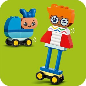 LEGO DUPLO: Oameni construibili cu emotii mari 10423, 3 ani+, 71 piese LEGO DUPLO: Oameni construibili cu emotii mari 10423, 3 ani+, 71 piese