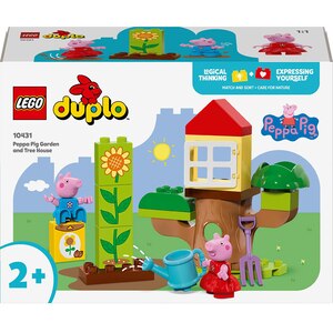 LEGO DUPLO: Gradina si casa din copac a Purcelusei Peppa 10431, 2 ani+, 20 piese LEGO DUPLO: Gradina si casa din copac a Purcelusei Peppa 10431, 2 ani+, 20 piese