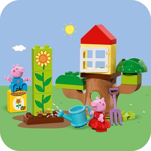 LEGO DUPLO: Gradina si casa din copac a Purcelusei Peppa 10431, 2 ani+, 20 piese LEGO DUPLO: Gradina si casa din copac a Purcelusei Peppa 10431, 2 ani+, 20 piese