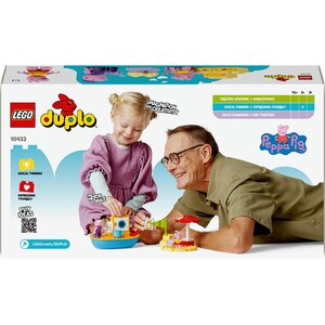 LEGO DUPLO: Excursia cu barca a Purcelusei Peppa 10432, 2 ani+, 23 piese LEGO DUPLO: Excursia cu barca a Purcelusei Peppa 10432, 2 ani+, 23 piese