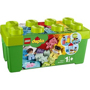 LEGO DUPLO: Cutie in forma de caramida 10913, 18 luni+, 65 piese LEGO DUPLO: Cutie in forma de caramida 10913, 18 luni+, 65 piese