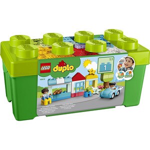 LEGO DUPLO: Cutie in forma de caramida 10913, 18 luni+, 65 piese LEGO DUPLO: Cutie in forma de caramida 10913, 18 luni+, 65 piese