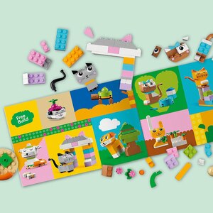 LEGO Classic: Animalute creative 11034, 5 ani+, 450 piese LEGO Classic: Animalute creative 11034, 5 ani+, 450 piese