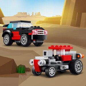 LEGO Creator 3in1: Camioneta-platforma cu elicopter 31146, 7 ani+, 270 piese LEGO Creator 3in1: Camioneta-platforma cu elicopter 31146, 7 ani+, 270 piese