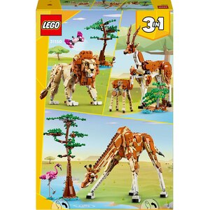 LEGO Creator 3in1: Animale salbatice din safari 31150, 9 ani+, 780 piese LEGO Creator 3in1: Animale salbatice din safari 31150, 9 ani+, 780 piese