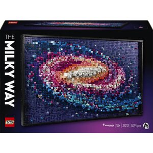 LEGO Art: Galaxia Calea Lactee 31212, 18 ani+, 3091 piese LEGO Art: Galaxia Calea Lactee 31212, 18 ani+, 3091 piese