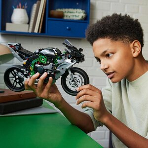 LEGO Technic: Motocicleta Kawasaki Ninja H2R 42170, 10 ani+, 643 piese LEGO Technic: Motocicleta Kawasaki Ninja H2R 42170, 10 ani+, 643 piese