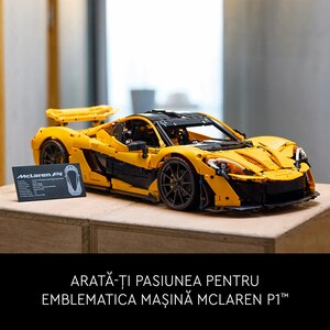 LEGO Technic: McLaren P1 42172, 18 ani+, 3893 piese LEGO Technic: McLaren P1 42172, 18 ani+, 3893 piese