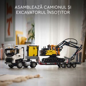 LEGO Technic: Camionul FMX si excavatorul electric EC230 de la Volvo 42175, 10 ani+, 2274 piese LEGO Technic: Camionul FMX si excavatorul electric EC230 de la Volvo 42175, 10 ani+, 2274 piese