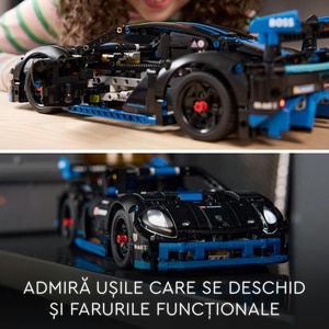 LEGO Technic: Masina de curse Porsche GT4 e-Performance 42176, 10 ani+, 838 piese LEGO Technic: Masina de curse Porsche GT4 e-Performance 42176, 10 ani+, 838 piese