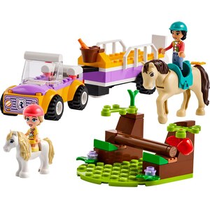 LEGO Friends: Remorca cu cal si ponei 42634, 4 ani+, 105 piese LEGO Friends: Remorca cu cal si ponei 42634, 4 ani+, 105 piese
