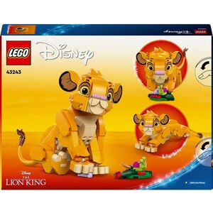 LEGO Disney Princess: Puiul Simba - Regele Leu 43243, 6 ani+, 222 piese LEGO Disney Princess: Puiul Simba - Regele Leu 43243, 6 ani+, 222 piese