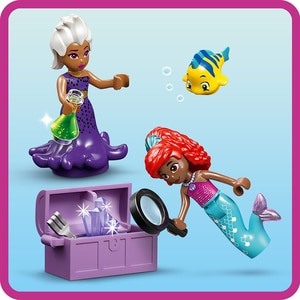 LEGO Disney Princess: Pestera de cristal a lui Ariel 43254, 4 ani+, 141 piese LEGO Disney Princess: Pestera de cristal a lui Ariel 43254, 4 ani+, 141 piese