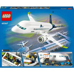 LEGO City: Avion de pasageri 60367, 7 ani+, 913 piese LEGO City: Avion de pasageri 60367, 7 ani+, 913 piese