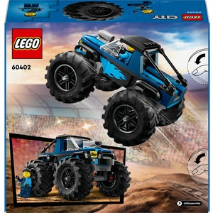 LEGO City: Monster truck albastru 60402, 5 ani+, 148 piese LEGO City: Monster truck albastru 60402, 5 ani+, 148 piese
