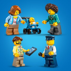 LEGO City: Autobuz turistic rosu cu etaj 60407, 7 ani+, 384 piese LEGO City: Autobuz turistic rosu cu etaj 60407, 7 ani+, 384 piese
