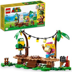 LEGO Super Mario: Concertul lui Dixie jungla - Set de extindere 71421, 7 ani+, 174 piese LEGO Super Mario: Concertul lui Dixie jungla - Set de extindere 71421, 7 ani+, 174 piese