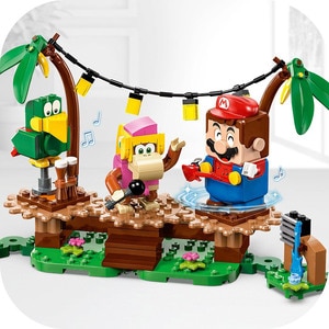 LEGO Super Mario: Concertul lui Dixie jungla - Set de extindere 71421, 7 ani+, 174 piese LEGO Super Mario: Concertul lui Dixie jungla - Set de extindere 71421, 7 ani+, 174 piese