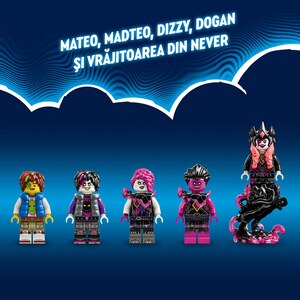 LEGO DREAMZzz: Creaturile de cosmar ale vrajitoarei din Never 71483, 9 ani+, 457 piese LEGO DREAMZzz: Creaturile de cosmar ale vrajitoarei din Never 71483, 9 ani+, 457 piese