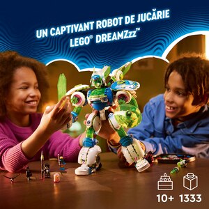 LEGO DREAMZzz: Robotul de lupta al lui Mateo si al Cavalerului Z-Blob 71485, 10 ani+, 1333 piese LEGO DREAMZzz: Robotul de lupta al lui Mateo si al Cavalerului Z-Blob 71485, 10 ani+, 1333 piese