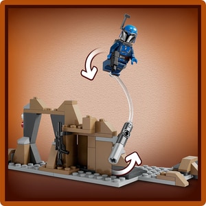 LEGO Star Wars: Pachet de lupta Ambuscada pe Mandalore 75373, 6 ani+, 109 piese LEGO Star Wars: Pachet de lupta Ambuscada pe Mandalore 75373, 6 ani+, 109 piese