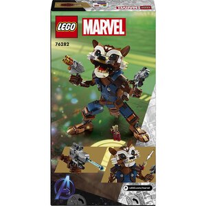 LEGO Marvel: Rocket si bebelusul Groot 76282, 10 ani+, 566 piese LEGO Marvel: Rocket si bebelusul Groot 76282, 10 ani+, 566 piese