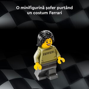 LEGO Speed Champions: Supermasina Ferrari F40 76934, 9 ani+, 318 piese LEGO Speed Champions: Supermasina Ferrari F40 76934, 9 ani+, 318 piese