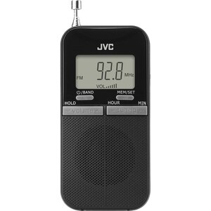 Radio portabil JVC RA-E411B, digital, negru Radio portabil JVC RA-E411B, digital, negru