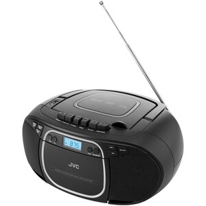 Radio CD JVC RC-E451B, Bluetooth, USB, Caseta, negru Radio CD JVC RC-E451B, Bluetooth, USB, Caseta, negru