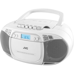 Radio CD JVC RC-E451W, Bluetooth, USB, Caseta, alb Radio CD JVC RC-E451W, Bluetooth, USB, Caseta, alb