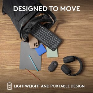 Tastatura Wireless LOGITECH Pebble Keys 2 K380s Multi-Device, Bluetooth, Layout US INT, negru Tastatura Wireless LOGITECH Pebble Keys 2 K380s Multi-Device, Bluetooth, Layout US INT, negru