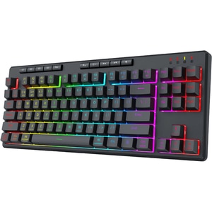 Tastatura Gaming Wireless REDRAGON Shiva TKL, Bluetooth, USB, Layout US, negru Tastatura Gaming Wireless REDRAGON Shiva TKL, Bluetooth, USB, Layout US, negru
