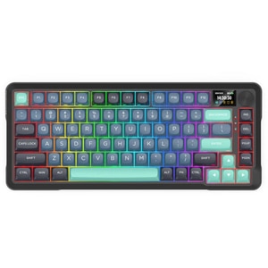 Tastatura Gaming Wireless mecanica REDRAGON Behemoth Pro, Bluetooth, USB, Layout US, negru-verde Tastatura Gaming Wireless mecanica REDRAGON Behemoth Pro, Bluetooth, USB, Layout US, negru-verde