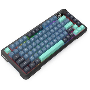 Tastatura Gaming Wireless mecanica REDRAGON Behemoth Pro, Bluetooth, USB, Layout US, negru-verde Tastatura Gaming Wireless mecanica REDRAGON Behemoth Pro, Bluetooth, USB, Layout US, negru-verde