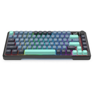 Tastatura Gaming Wireless mecanica REDRAGON Behemoth Pro, Bluetooth, USB, Layout US, negru-verde Tastatura Gaming Wireless mecanica REDRAGON Behemoth Pro, Bluetooth, USB, Layout US, negru-verde
