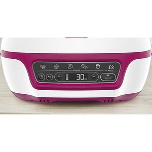 Aparat pentru desert TEFAL Cake Factory Delices KD810112, 1100W, alb-roz Aparat pentru desert TEFAL Cake Factory Delices KD810112, 1100W, alb-roz