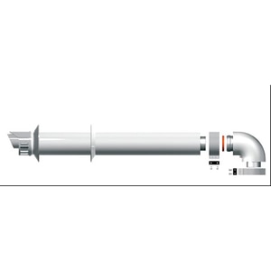 Kit de evacuare gaze arse Ariston 60/100, orizontal Kit de evacuare gaze arse Ariston 60/100, orizontal