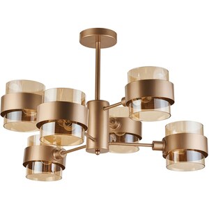Lustra KLAUSEN Glamy 6 KL106014, E14, IP20, auriu Lustra KLAUSEN Glamy 6 KL106014, E14, IP20, auriu