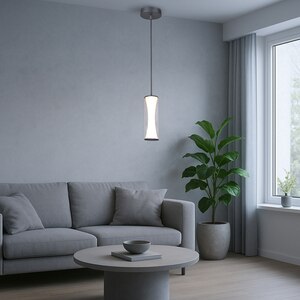 Pendul LED KLAUSEN Ardor SP1 KL142105, 14W, 300lm, alb-negru Pendul LED KLAUSEN Ardor SP1 KL142105, 14W, 300lm, alb-negru