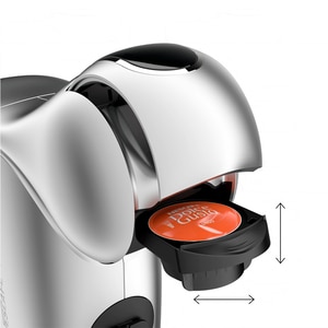 Espressor capsule KRUPS Genio S KP440E31, 0.8l, 1500W, 15 bar, argintiu-negru Espressor capsule KRUPS Genio S KP440E31, 0.8l, 1500W, 15 bar, argintiu-negru
