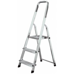 Scara cu platforma KRAUSE Corda, 3 trepte, 2.5 m, aluminiu Scara cu platforma KRAUSE Corda, 3 trepte, 2.5 m, aluminiu