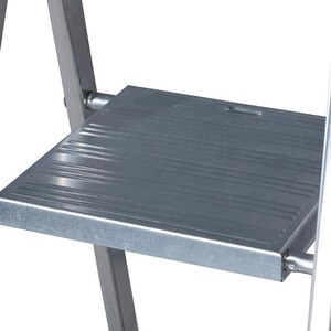 Scara cu platforma KRAUSE Corda, 3 trepte, 2.5 m, aluminiu Scara cu platforma KRAUSE Corda, 3 trepte, 2.5 m, aluminiu