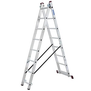 Scara pliabila KRAUSE Corda, 16 trepte, 5.5 m, aluminiu Scara pliabila KRAUSE Corda, 16 trepte, 5.5 m, aluminiu