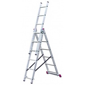 Scara culisanta KRAUSE Corda, 18 trepte, 4.5 m, aluminiu Scara culisanta KRAUSE Corda, 18 trepte, 4.5 m, aluminiu