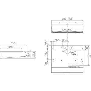 Hota traditionala ELICA Krea GFA WH/F/60, 1 motor, 350 m3/h, L 60 cm, alb Hota traditionala ELICA Krea GFA WH/F/60, 1 motor, 350 m3/h, L 60 cm, alb