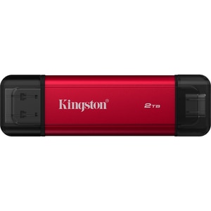 SSD extern KINGSTON Dual, 2TB, USB 3.2 Gen 2 Type-A/Type-C, negru-rosu SSD extern KINGSTON Dual, 2TB, USB 3.2 Gen 2 Type-A/Type-C, negru-rosu