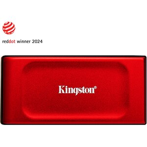 SSD extern KINGSTON XS1000R, 1TB, USB 3.2 Gen 2 Type-C, rosu SSD extern KINGSTON XS1000R, 1TB, USB 3.2 Gen 2 Type-C, rosu