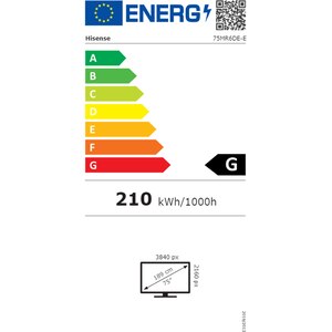 Display profesional HISENSE 75MR6DE-E, 75", 4K UHD, 60Hz, Touch, Wi-Fi, Boxe, negru Display profesional HISENSE 75MR6DE-E, 75", 4K UHD, 60Hz, Touch, Wi-Fi, Boxe, negru