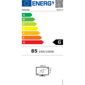 Display profesional LED VA SAMSUNG QBC LH55QBCEBGCXEN, 55", Ultra HD, 60Hz, negru Display profesional LED VA SAMSUNG QBC LH55QBCEBGCXEN, 55", Ultra HD, 60Hz, negru